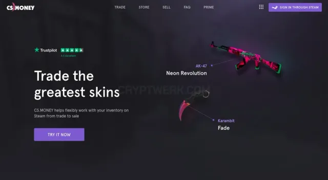 CS.MONEY website