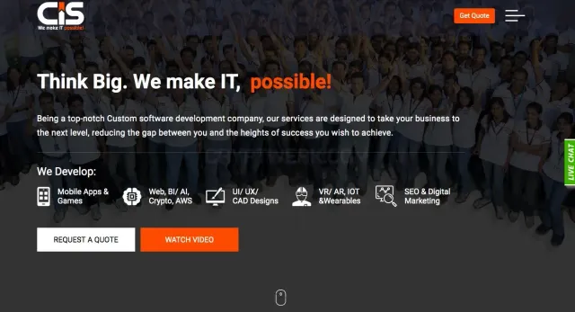 Cyber Infrastructure (p) Ltd website
