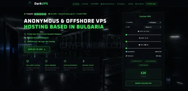 darkvps website