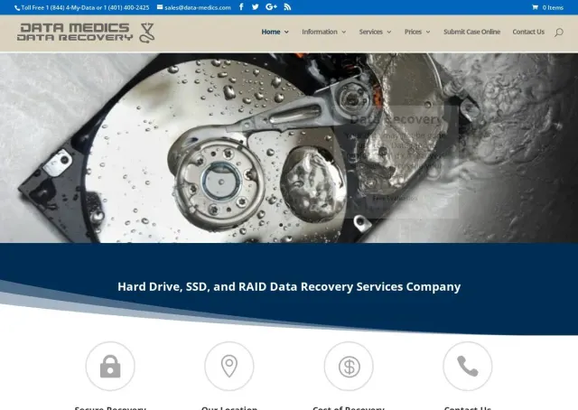 Data-medics.com website