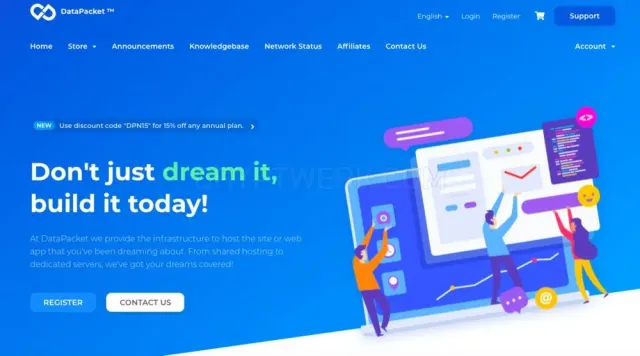 Datapacket website