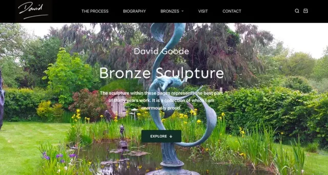 David Goode Bronze Sculpture website