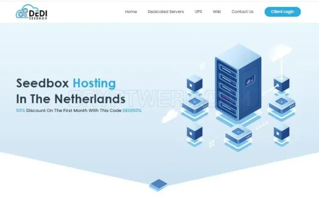 Dedi Seedbox website