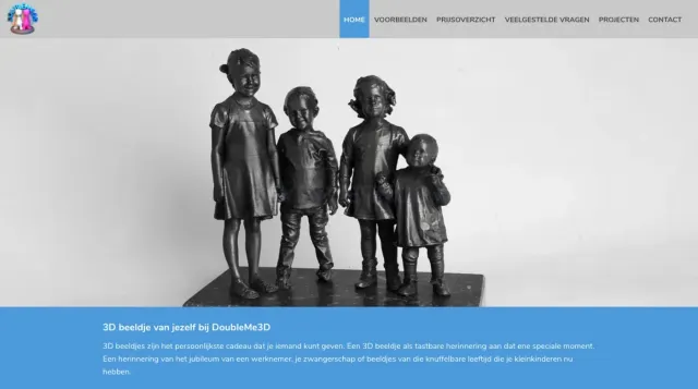 DoubleMe3D website