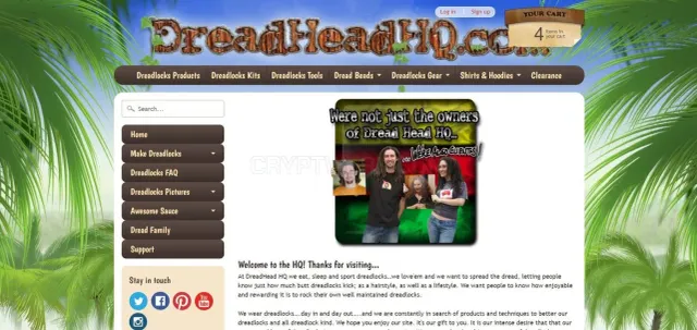 DreadHeadHQ website