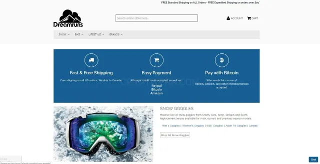 Dreamruns.com website