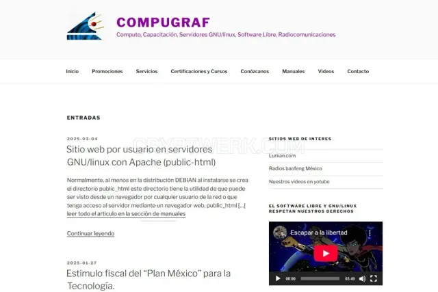 E-compugraf.com website
