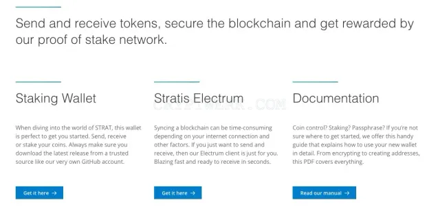 Electrum Stratis Wallet website