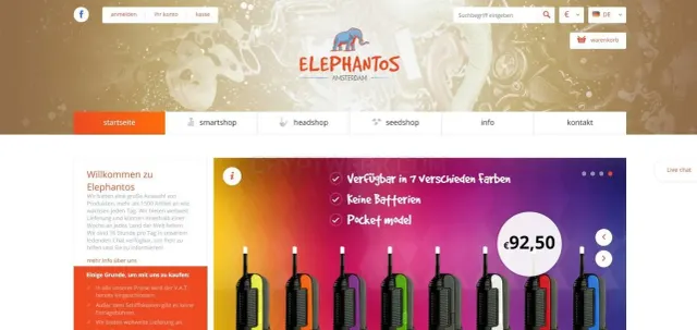 Elephantos website