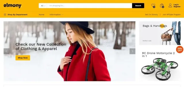 Elmony website