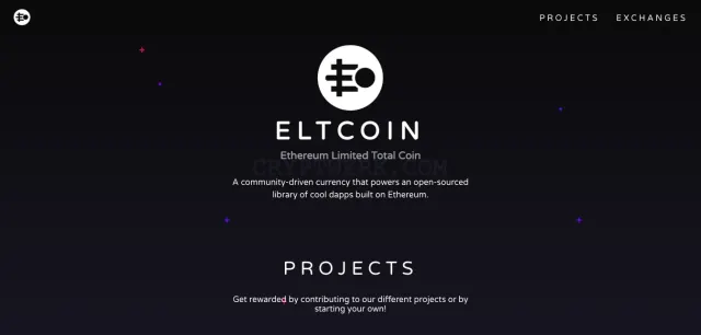ELTWallet website