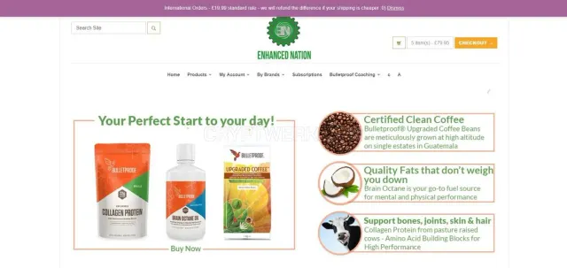 Enhanced Nation website