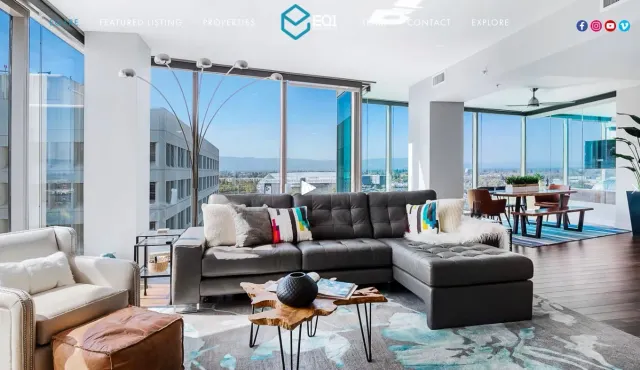 EQ1 Real Estate website