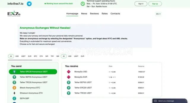 ex7.io website