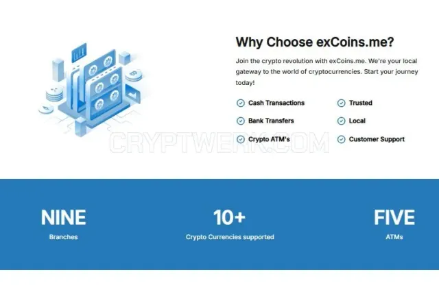 exCoins.me website