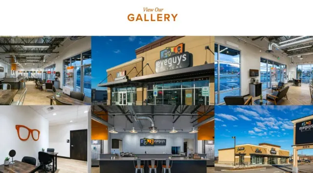 Eyeguys Optical website