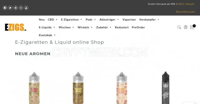 Ezigs website