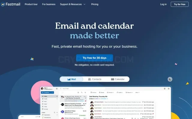 FastMail website