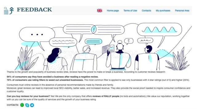 Feedbackme website