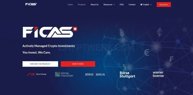 FiCAS website