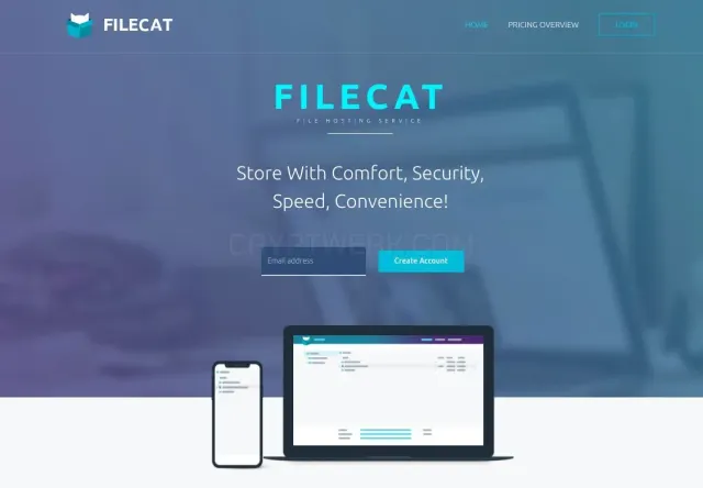 Filecat.net website