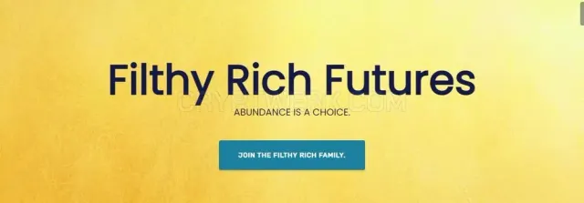 Filthy Rich Futures website