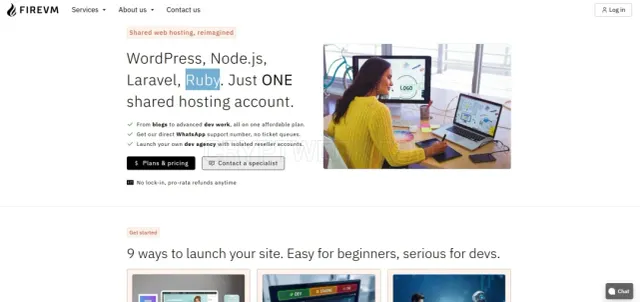 Site web FireVM.com