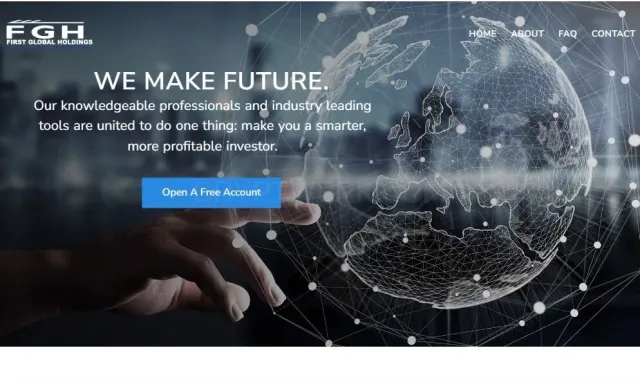 Firstglobalholdings website