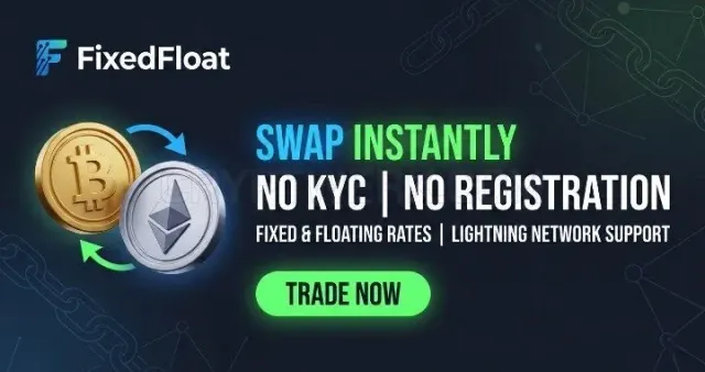 FixedFloat Aff website