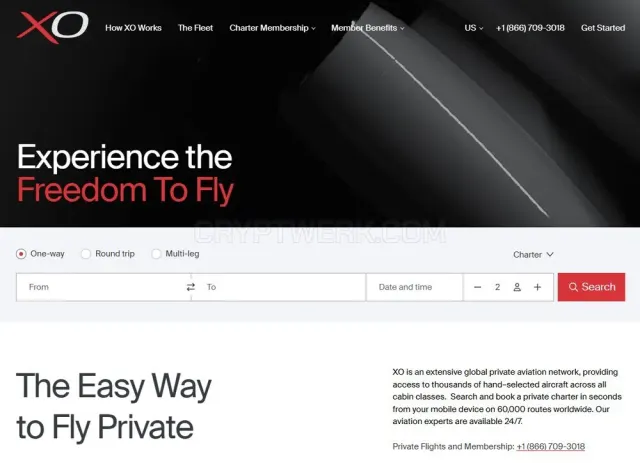 XO website