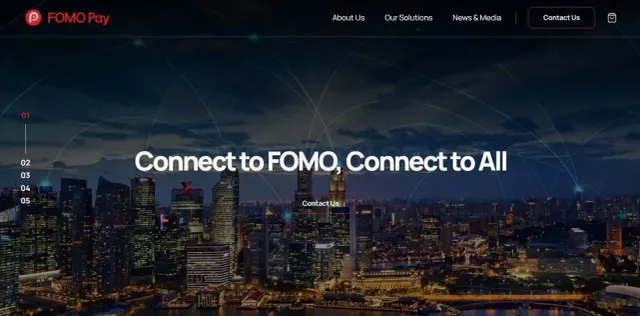 FOMO Pay website