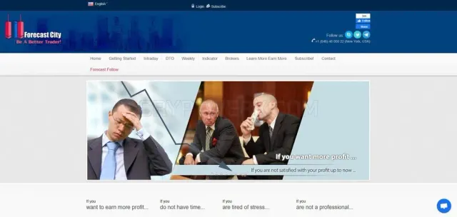 Forecastcity website