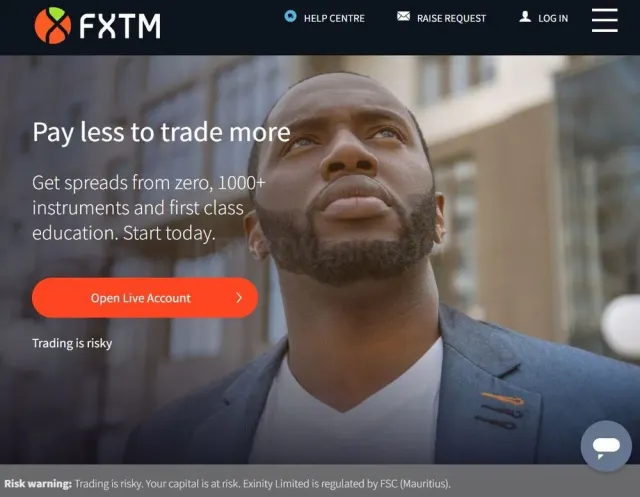 FXTM website