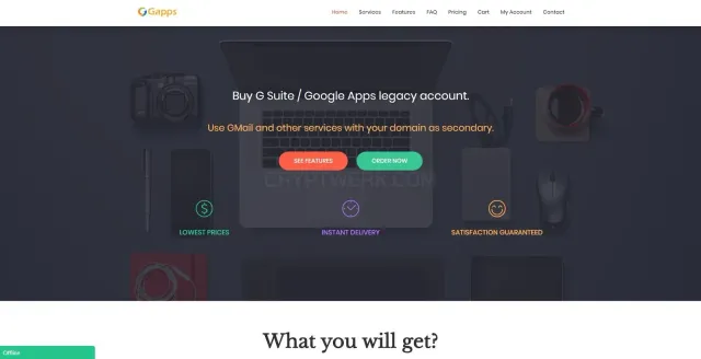 Gapps.xyz website