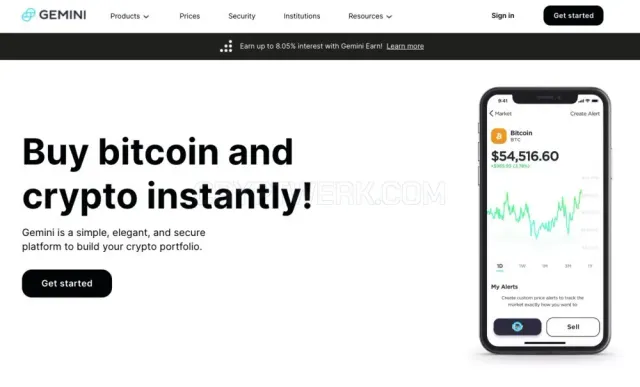 Gemini website