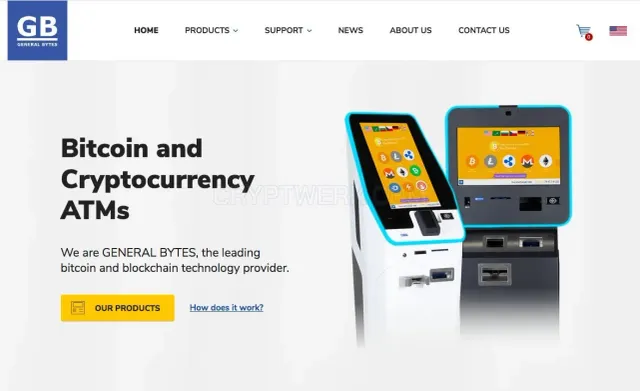 General Bytes ATM website