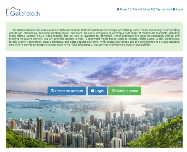 GetAllStock website