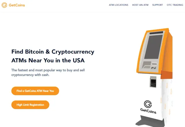 GetCoins website