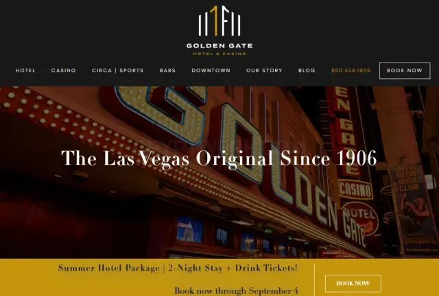 Golden Gate website