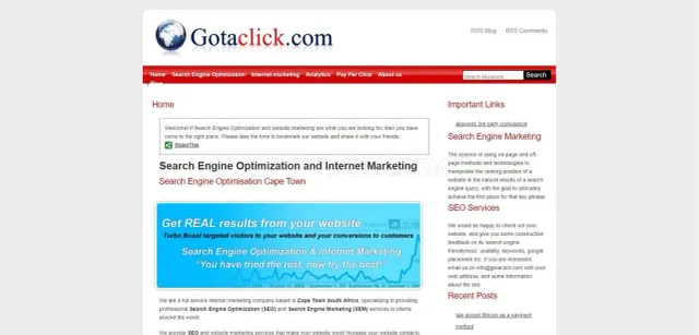 Gotaclick website