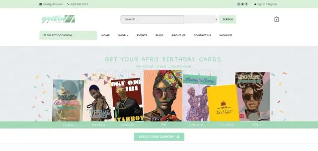 Gritinz website