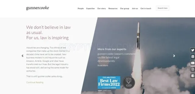 gunnercooke website