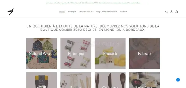 Happy Colibri website