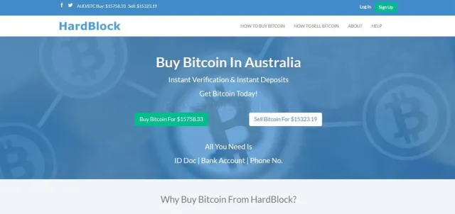 HardBlock website