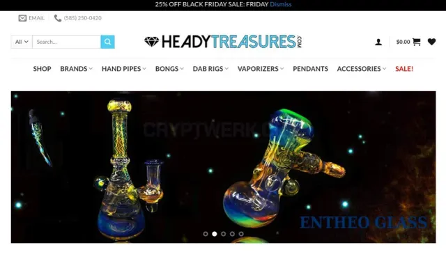 Headytreasures.com website