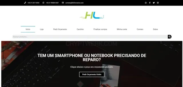 HL INFORMÁTICA website