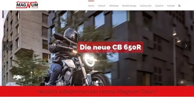 Honda Magnum website