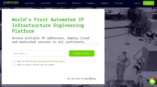 Host1plus.com website