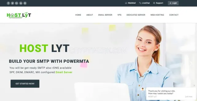Hostlyt.com website