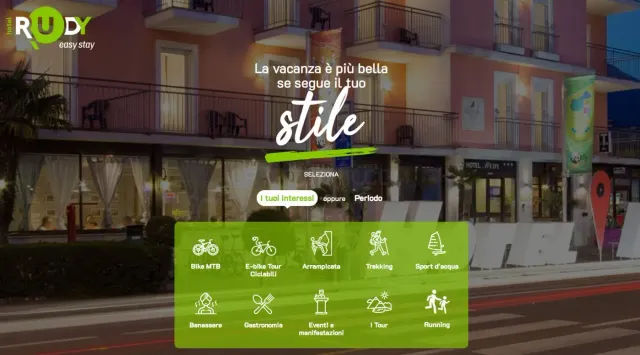 Hotel Rudy website